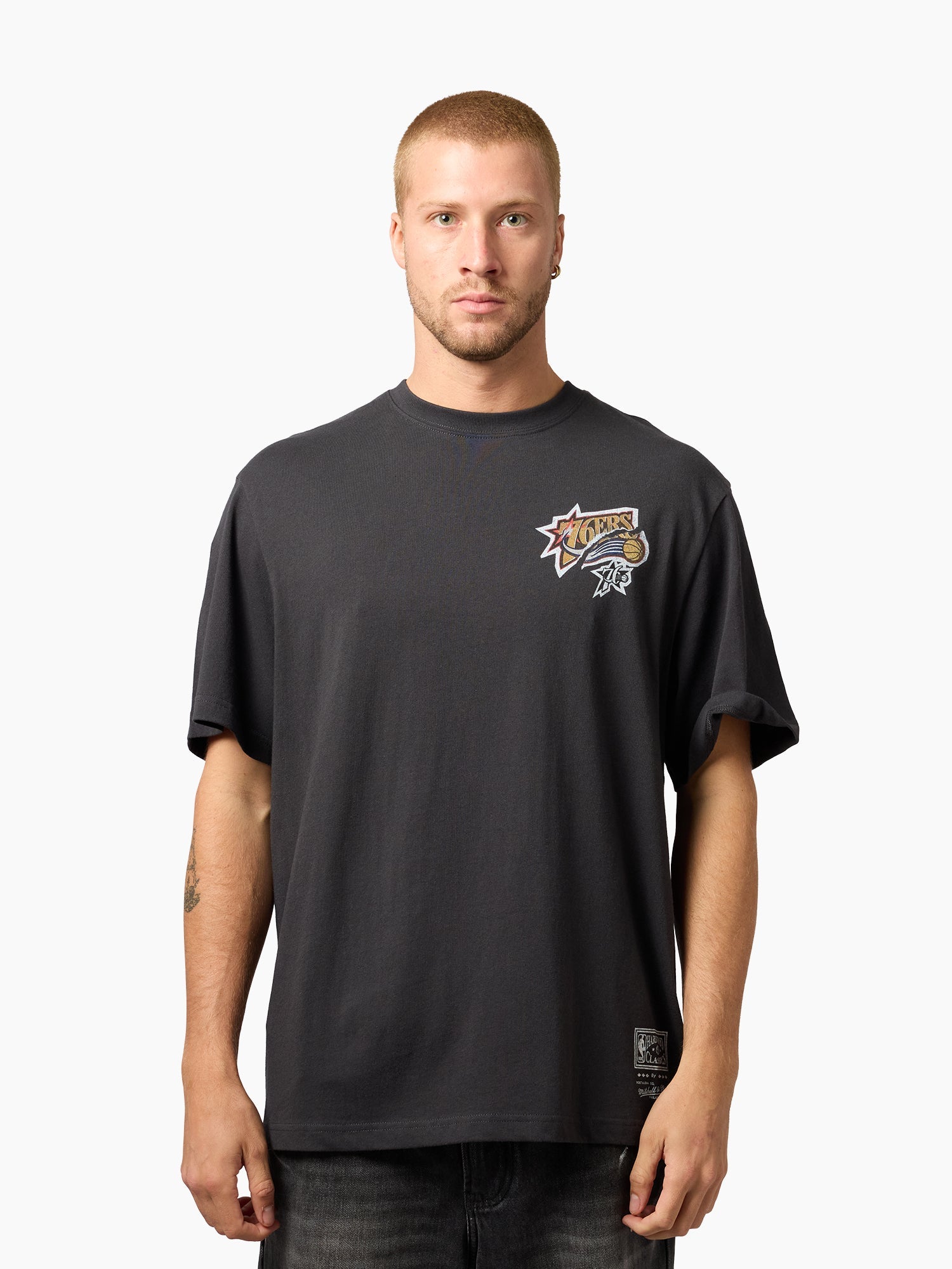 Mitchell & Ness NBA Ripped Player Tee Philadelphia 76ers Iverson