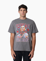 Mitchell & Ness NBA Star Burster Tee Detroit Pistons Rodman City Skyline