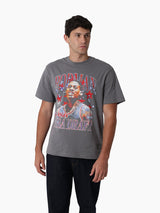 Mitchell & Ness NBA Star Burster Tee Detroit Pistons Rodman City Skyline