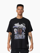 Mitchell & Ness NBA Star Burster Tee Orlando Magic O’Neal Faded Black