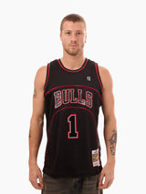 Mitchell & Ness NBA Swingman Energy Jersey Chicago Bulls Derrick Rose #1 Black/Red