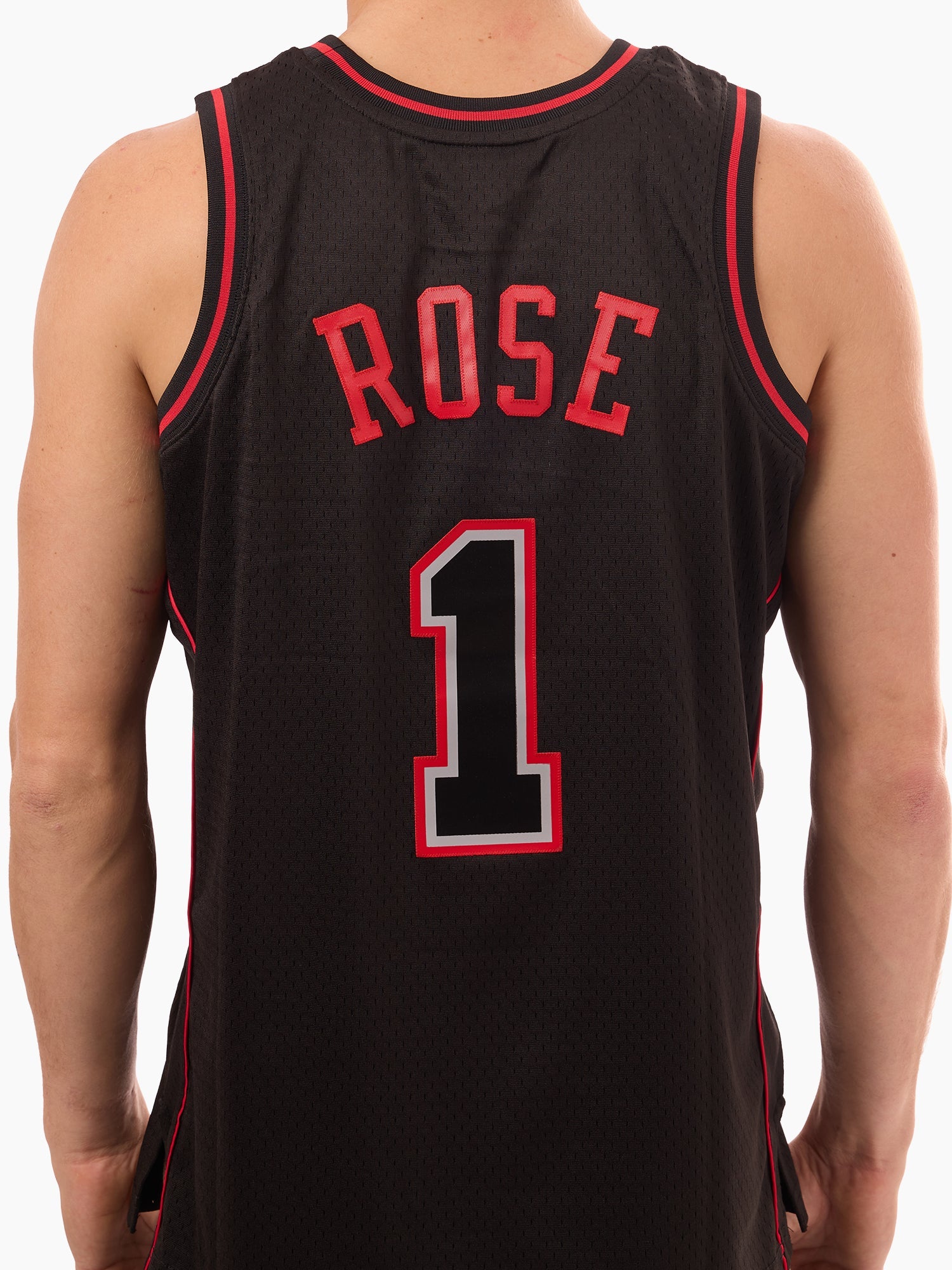 Mitchell & Ness NBA Swingman Energy Jersey Chicago Bulls Derrick Rose #1 Black/Red