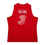 Mitchell & Ness NBA Swingman Jersey 2012 Christmas Day Miami Heat Dwyane Wade Red