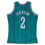 Mitchell & Ness NBA Swingman Jersey Charlotte Hornets Larry Johnson #34 92-93
