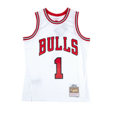 Mitchell & Ness NBA Swingman Jersey Chicago Bulls Derrick Rose #1 14-15 White