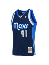 Mitchell & Ness NBA Swingman Jersey Dallas Mavericks Dirk Nowitzki #41 11-12 Navy