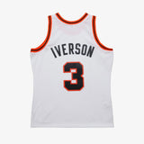 Mitchell & Ness NBA Swingman Jersey Denver Nuggets Allen Iverson 3 Home 06-07 White