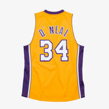 Mitchell & Ness NBA Swingman Jersey Los Angeles Lakers Shaquille O’Neal #34 99-00 Yellow