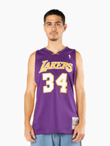 Mitchell & Ness NBA Swingman Jersey Los Angeles Lakers Shaquille O’Neal #34 99-00 Purple