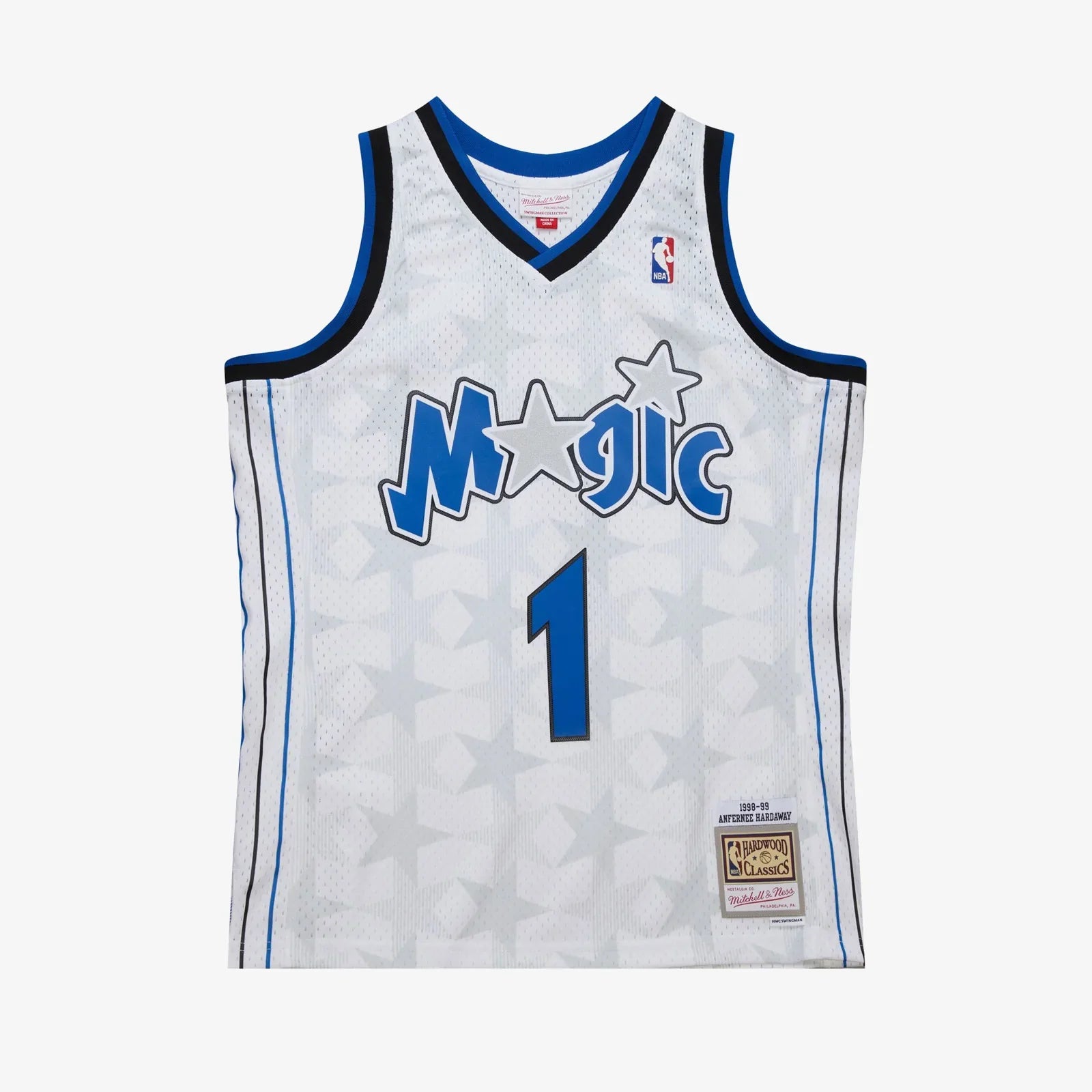 Mitchell & Ness NBA Swingman Jersey Orlando Magic Penny Hardaway 1 98-99 White