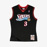 Mitchell & Ness NBA Swingman Jersey Philadelphia 76ers Allen Iverson #3 Road 00-01 Black