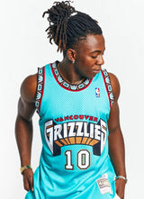 Mitchell & Ness NBA Swingman Jersey Vancouver Grizzlies Mike Bibby #10 98-99 Teal