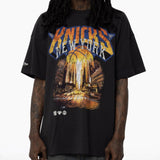 Mitchell & Ness NBA The Garden Tee New York Knicks Faded Black