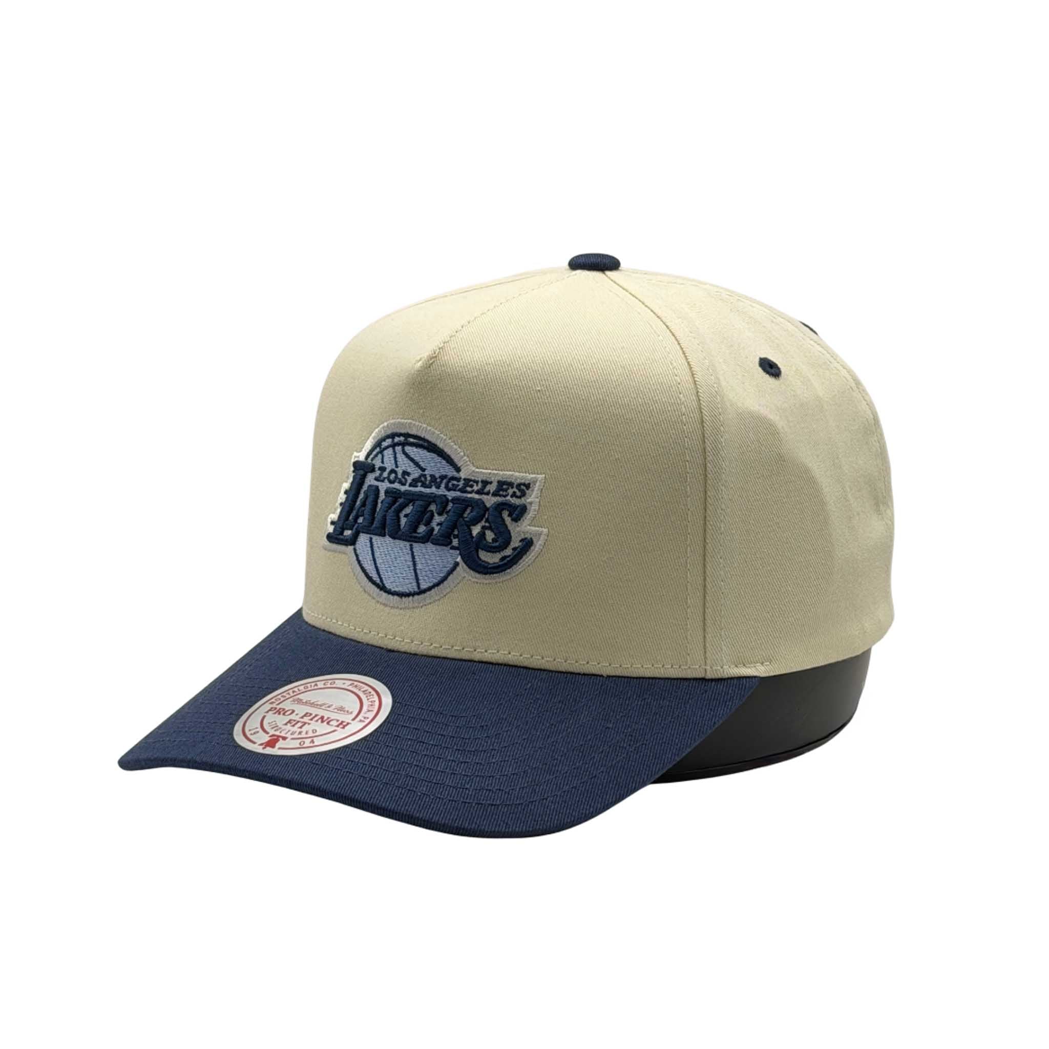 Mitchell & Ness NBA Tip Off Pro Pinch Los Angeles Lakers Cream/Blue
