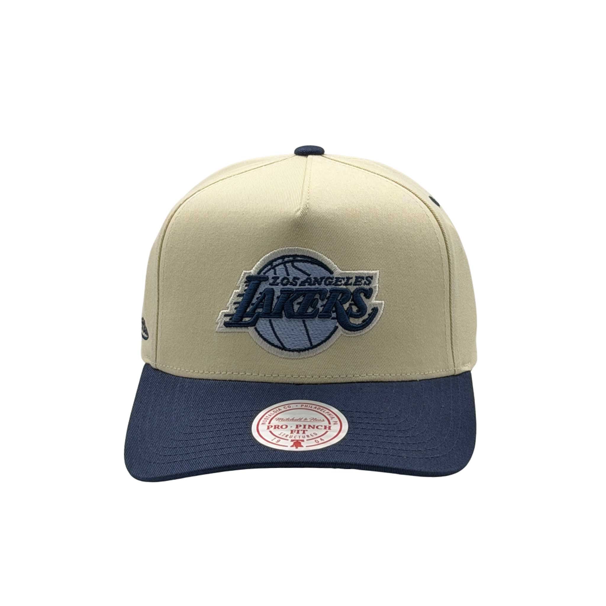 Mitchell & Ness NBA Tip Off Pro Pinch Los Angeles Lakers Cream/Blue