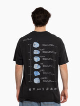 Mitchell & Ness NBA XRAY Tee Chicago Bulls Faded Black