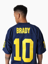 Mitchell & Ness NCAA Legacy Jersey University Of Michigan Tom Brady #10 1999