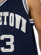 Mitchell & Ness NCAA Swingman Jersey University of Georgetown Patrick Ewing #33 83-84 Navy
