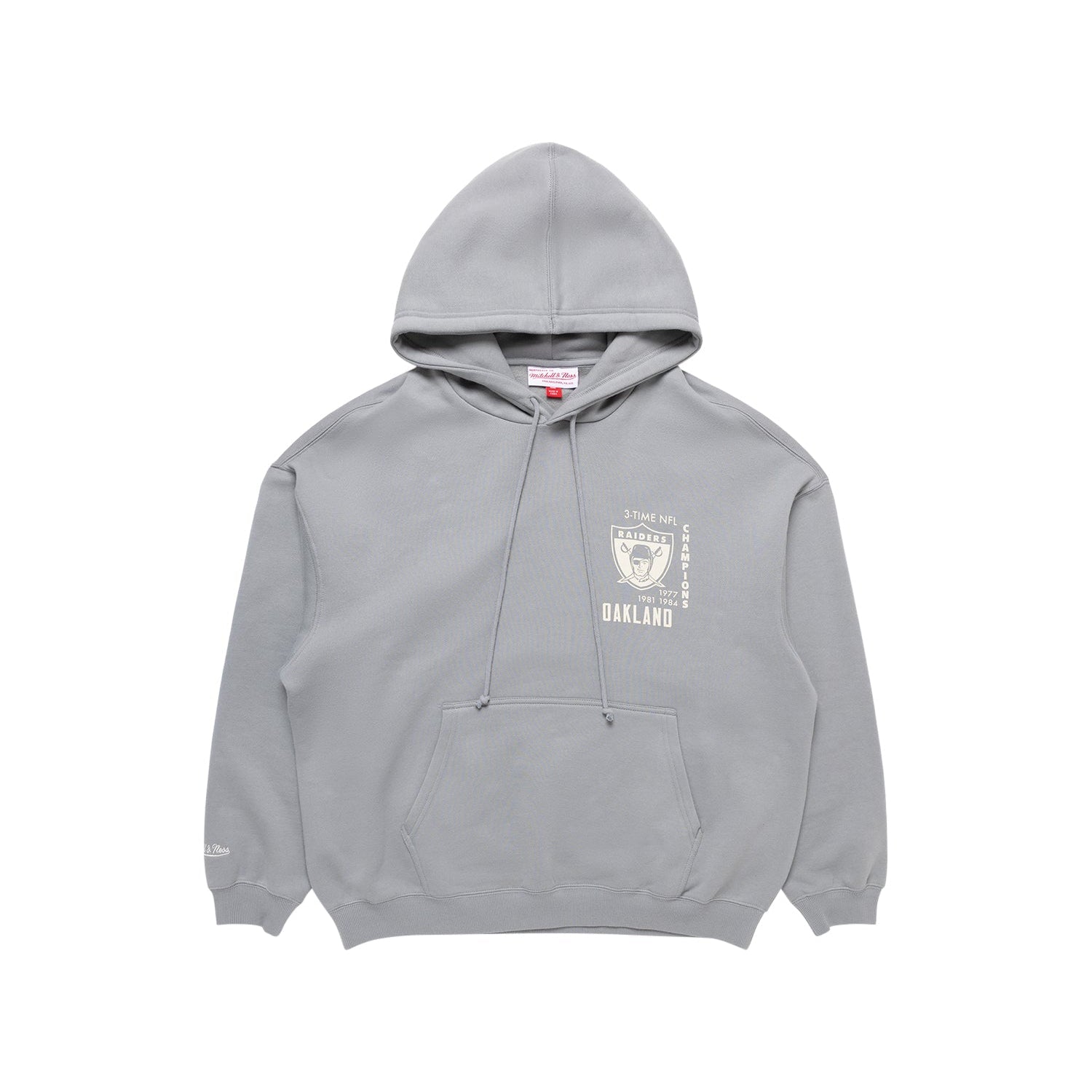 Mitchell & Ness NFL Champions Hoodie Las Vegas Raiders Silver