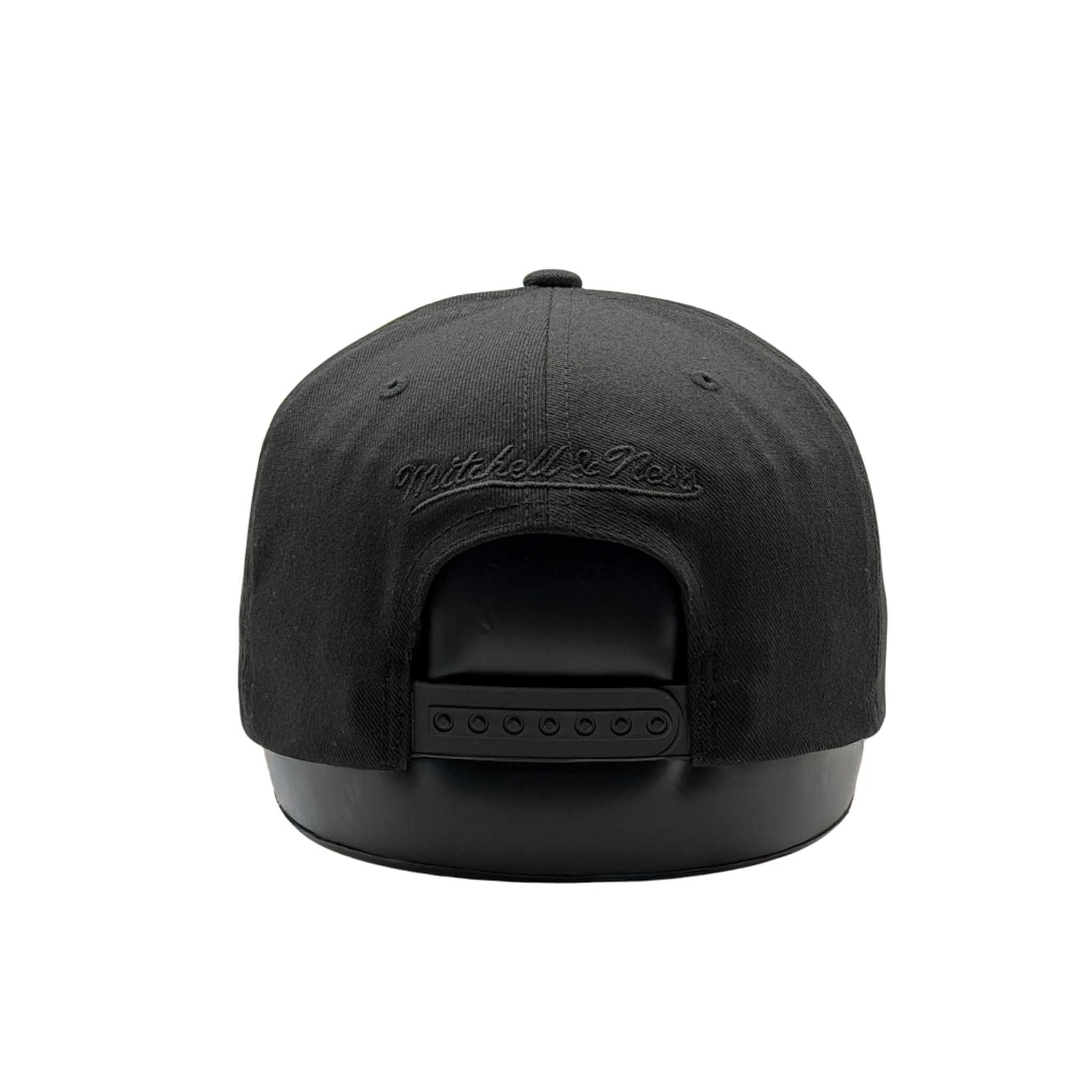 Mitchell & Ness NFL Flexfit 110 Black On Black Miami Dolphins