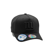Mitchell & Ness NFL Flexfit 110 Black On Black New York Giants