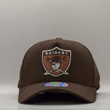 Mitchell & Ness NFL Flexfit 110 Las Vegas Raiders Brown