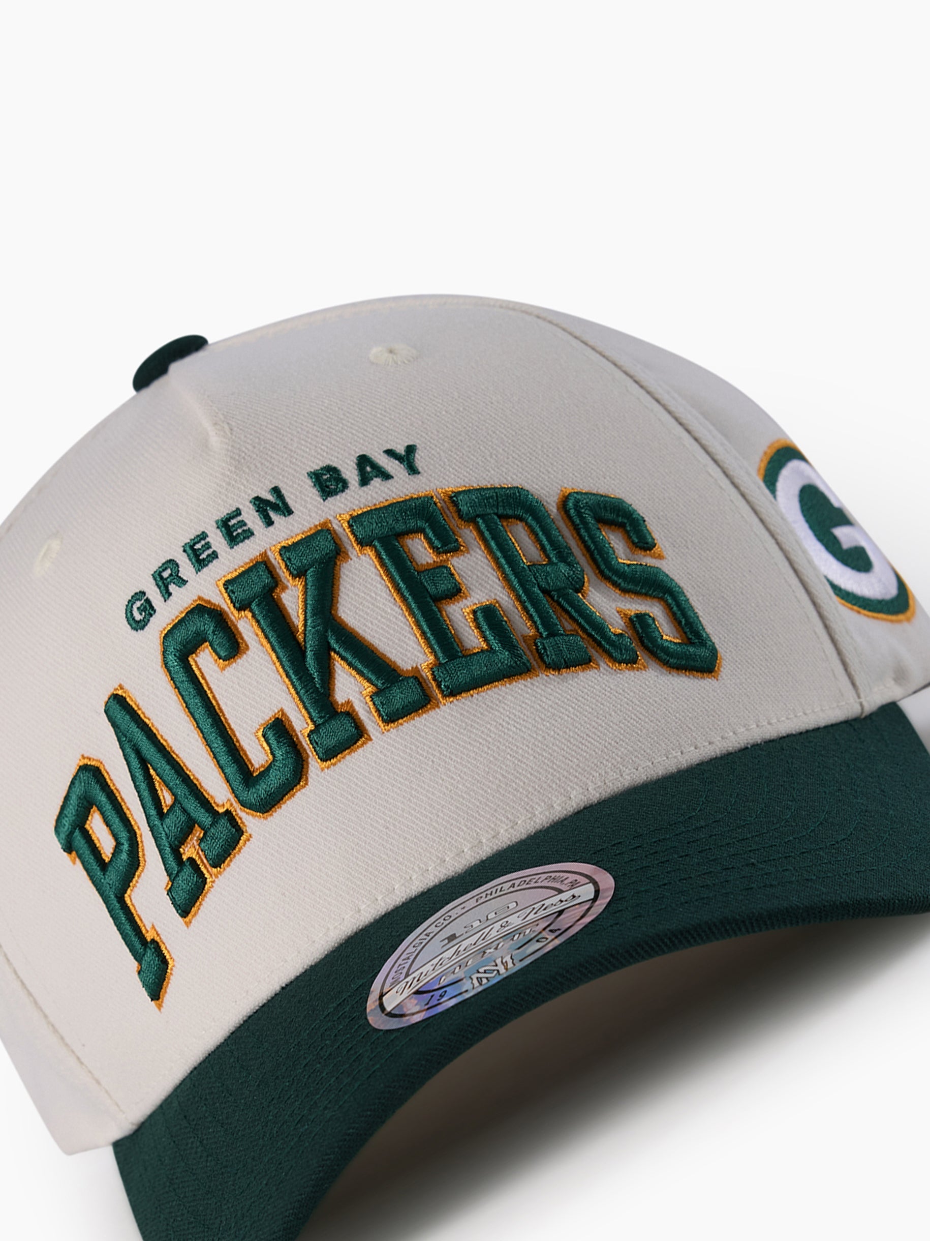 Mitchell & Ness NFL Flexfit 110 Team Arch Green Bay Packers