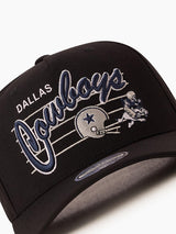 Mitchell & Ness NFL Flexfit 110 Team Script Dallas Cowboys Black
