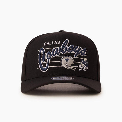 Mitchell & Ness NFL Flexfit 110 Team Script Dallas Cowboys Black