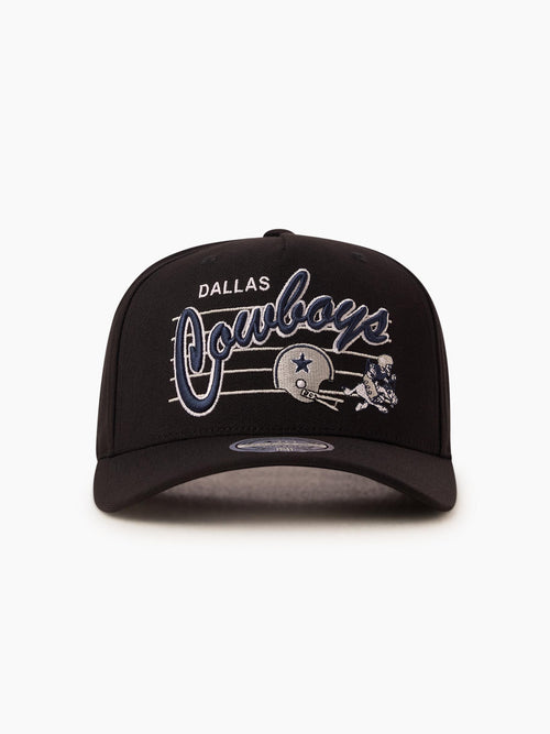 Mitchell & Ness NFL Flexfit 110 Team Script Dallas Cowboys Black