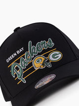 Mitchell & Ness NFL Flexfit 110 Team Script Green Bay Packers Black
