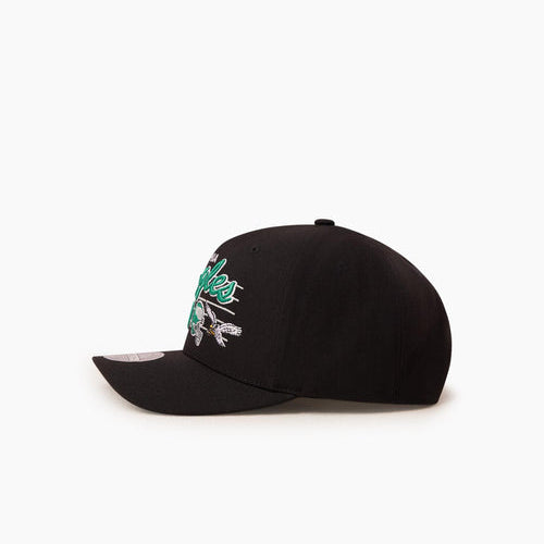 Mitchell & Ness NFL Flexfit 110 Team Script Philadelphia Eagles Black