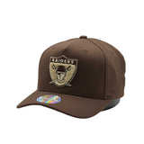 Mitchell & Ness NFL Flexfit 110 Winter Colour Las Vegas Raiders Brown