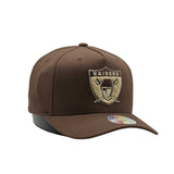 Mitchell & Ness NFL Flexfit 110 Winter Colour Las Vegas Raiders Brown