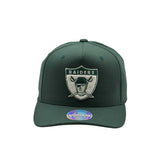 Mitchell & Ness NFL Flexfit 110 Winter Colour Las Vegas Raiders Pine Needle Green