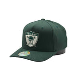 Mitchell & Ness NFL Flexfit 110 Winter Colour Las Vegas Raiders Pine Needle Green