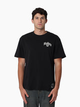 Mitchell & Ness NFL Gothic Script Tee Las Vegas Raiders Faded Black
