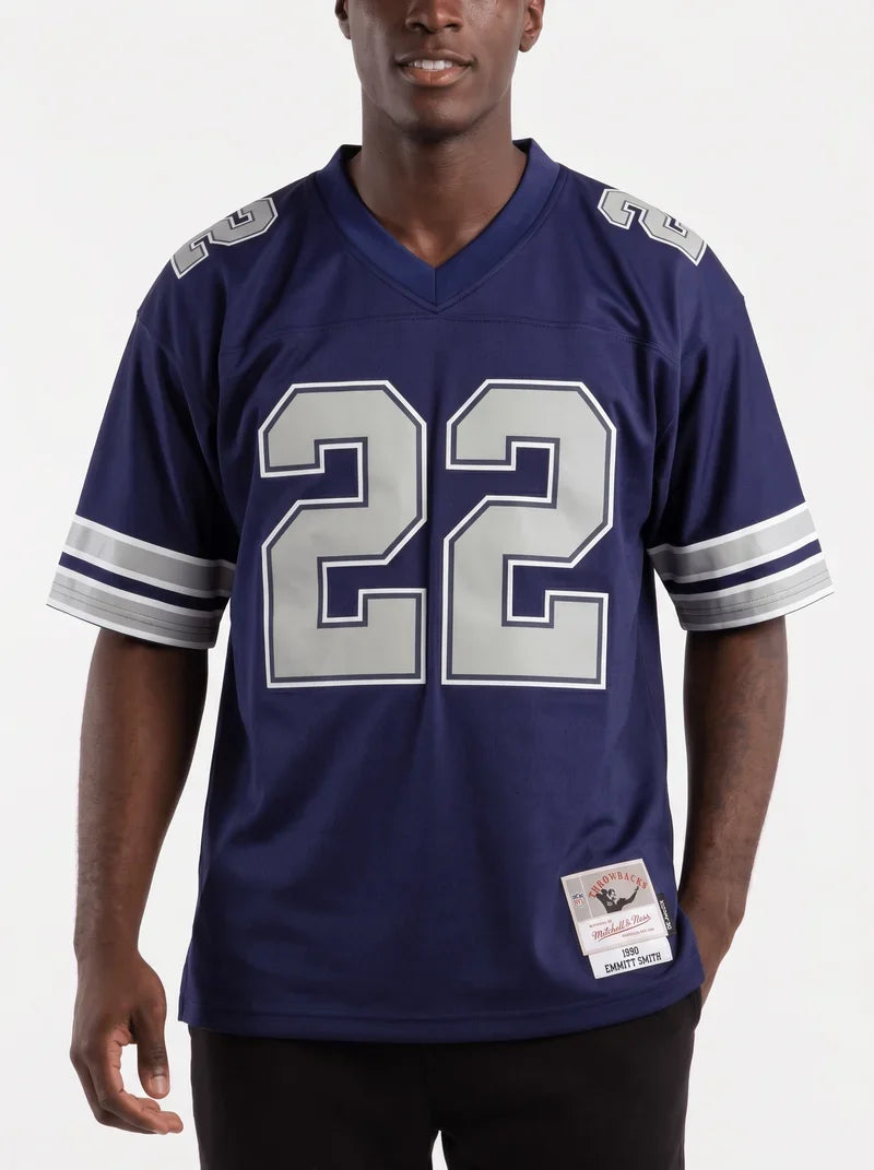 Mitchell & Ness NFL Legacy Jersey Dallas Cowboys Emmitt Smith #22 Blue