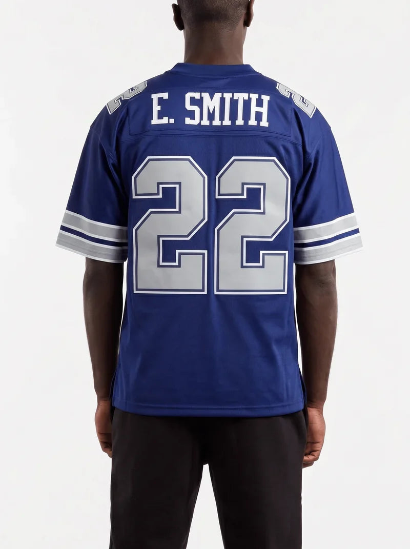 Mitchell & Ness NFL Legacy Jersey Dallas Cowboys Emmitt Smith #22 Blue
