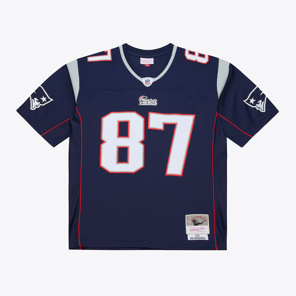 Mitchell & Ness NFL Legacy Jersey New England Patriots Rob Gronkowski #87 00-01 Navy