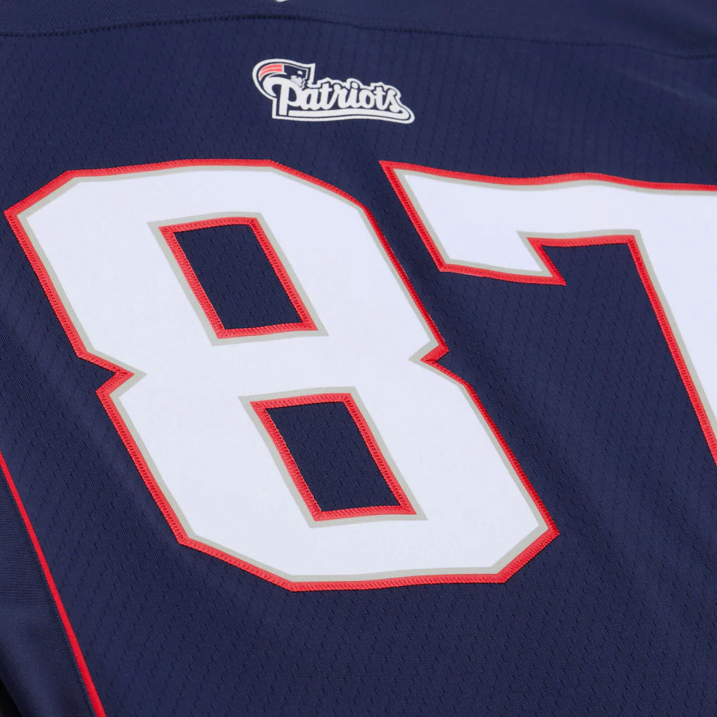 Mitchell & Ness NFL Legacy Jersey New England Patriots Rob Gronkowski #87 00-01 Navy
