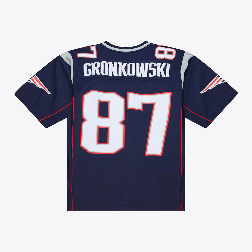 Mitchell & Ness NFL Legacy Jersey New England Patriots Rob Gronkowski #87 00-01 Navy