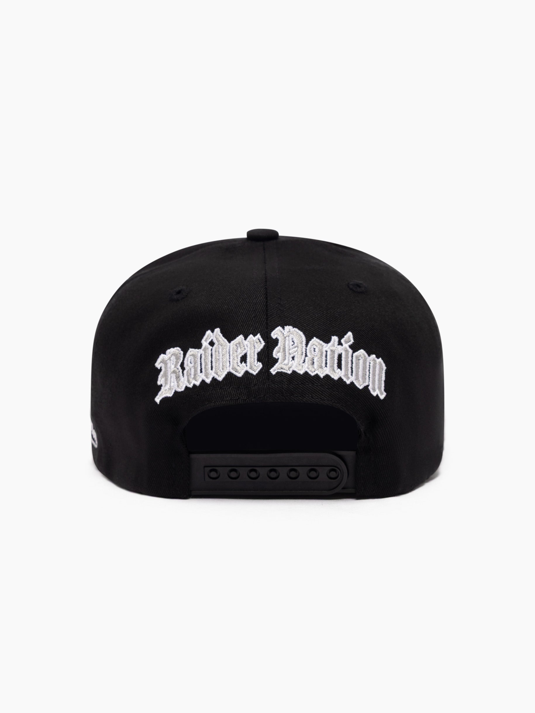 Mitchell & Ness NFL Old English Pro Pinch Las Vegas Raiders Black