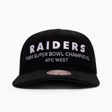 Mitchell & Ness NFL Pro Crown 1984 Super Bowl Champions Las Vegas Raiders