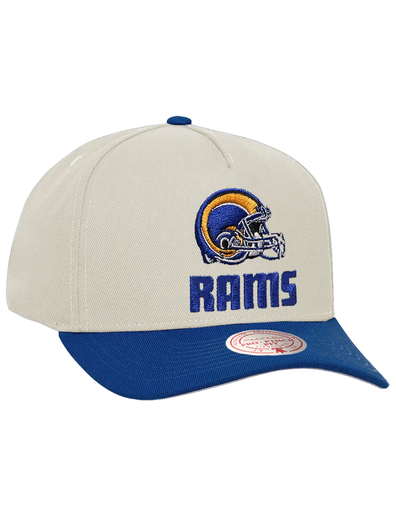 Mitchell & Ness NFL Pro Pinch 2Tone Chrome Team Los Angeles Rams