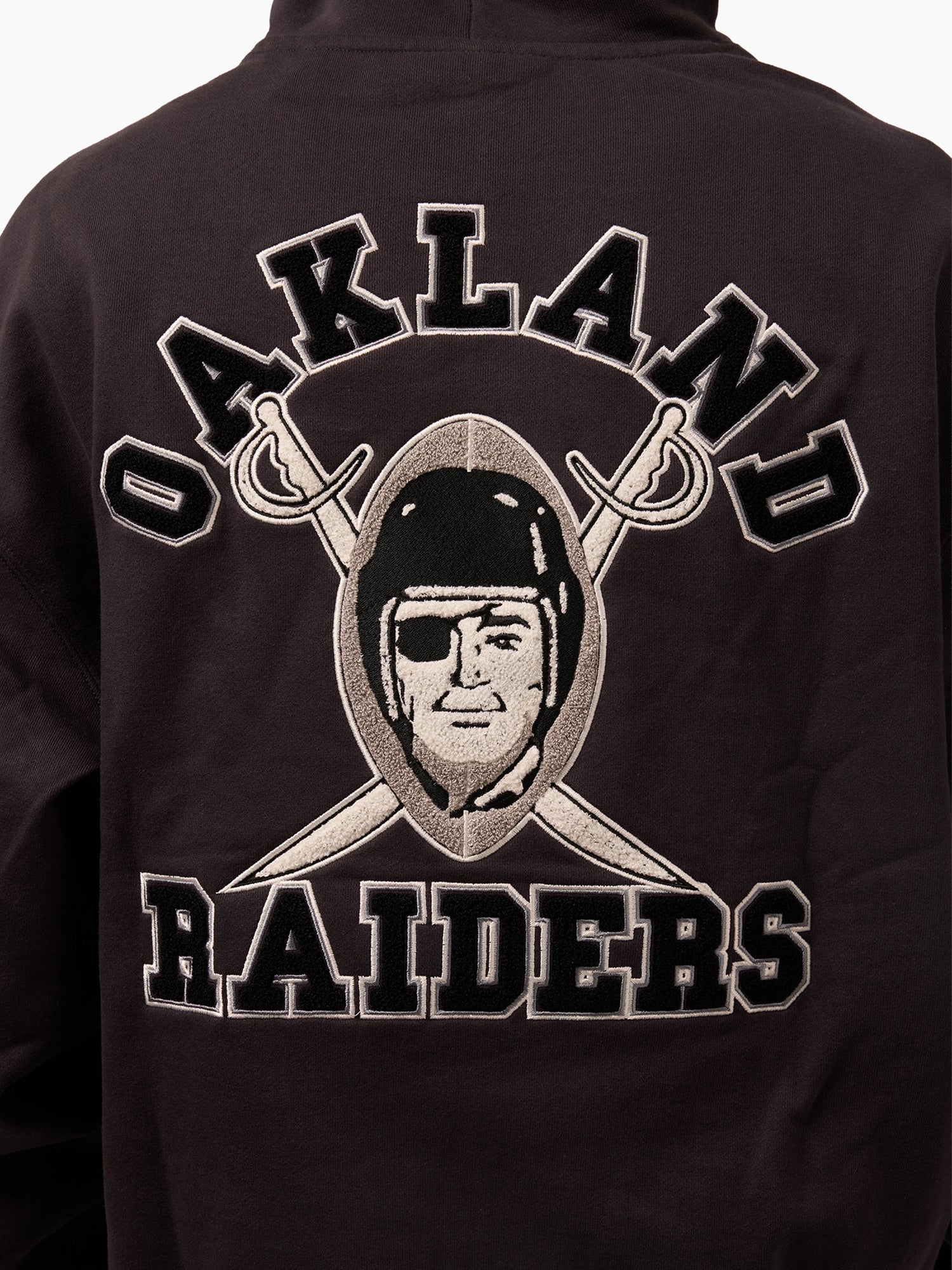 Mitchell & Ness NFL Super Bowl XV Hood Las Vegas Raiders Washed Black