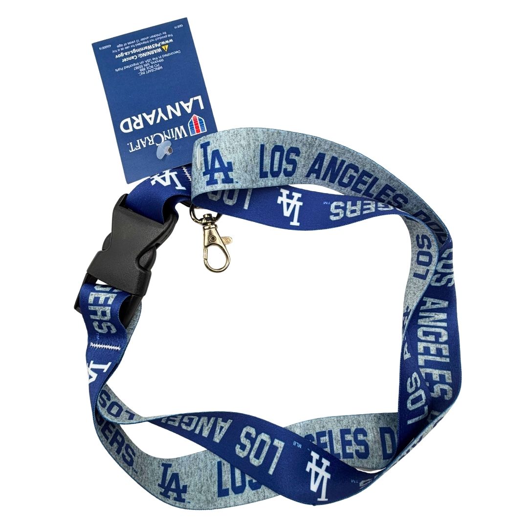 MLB Team Alt Lanyard Los Angeles Dodgers