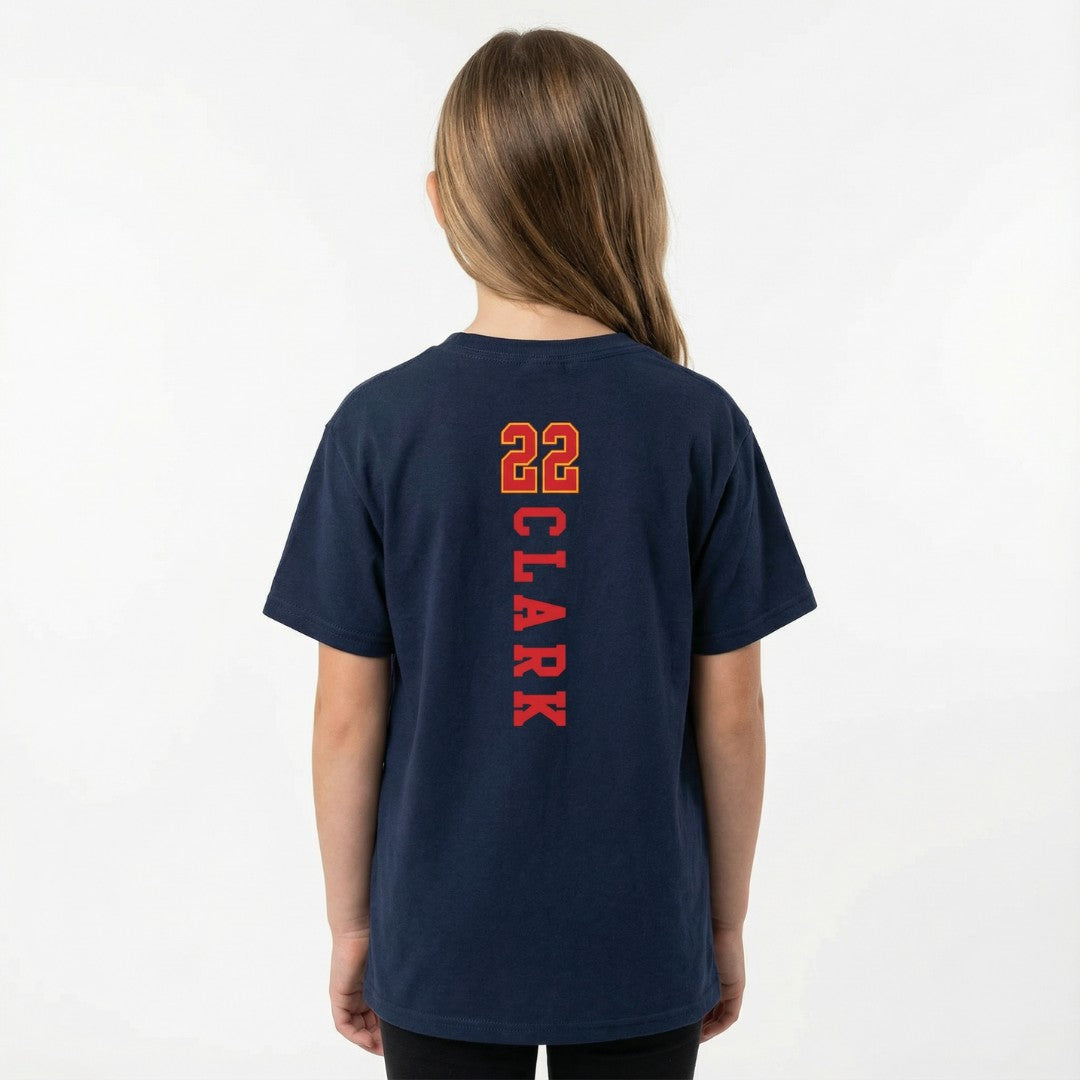 NBA Essentials Youth Name & Number Tee WNBA Indiana Fever Caitlan Clark #22