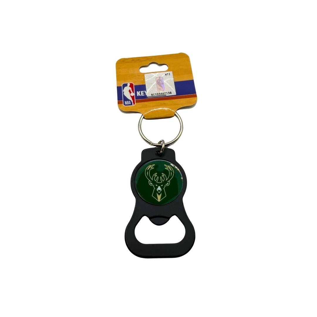 NBA Key Ring Bottle Opener Milwaukee Bucks
