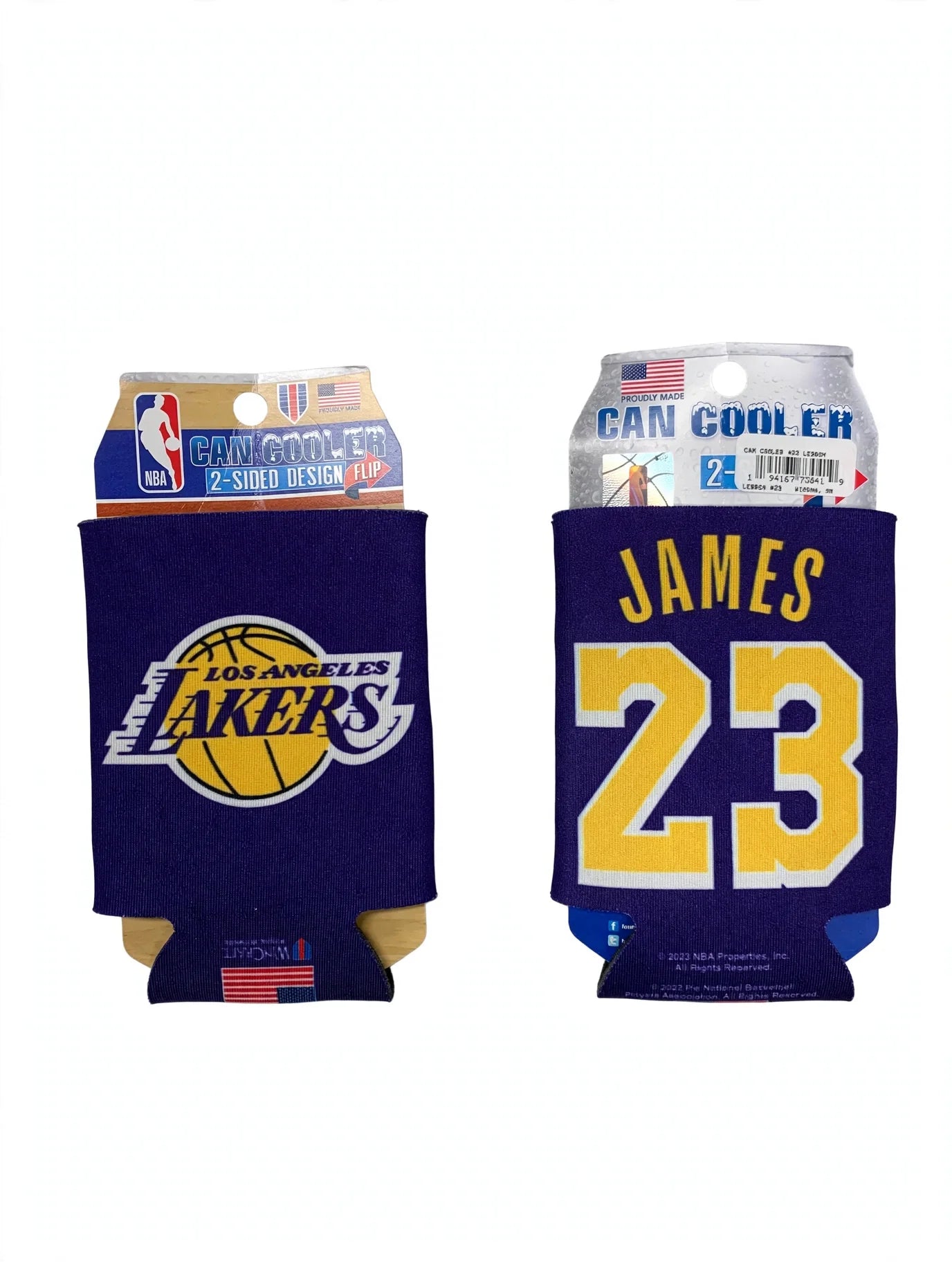 NBA Player 2 Sided Stubbie Holder Lebron James